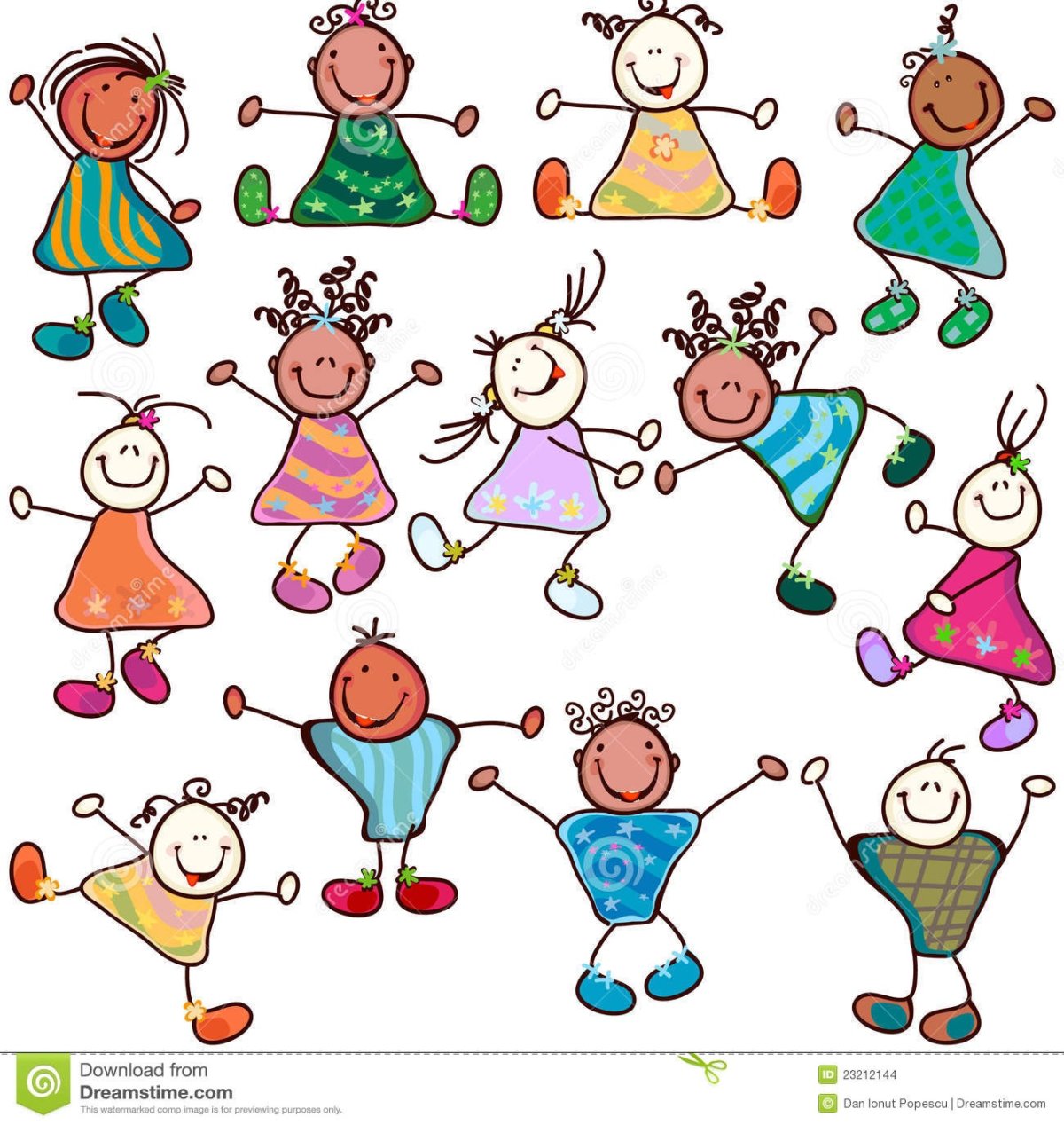 Забавные детские иллюстрации