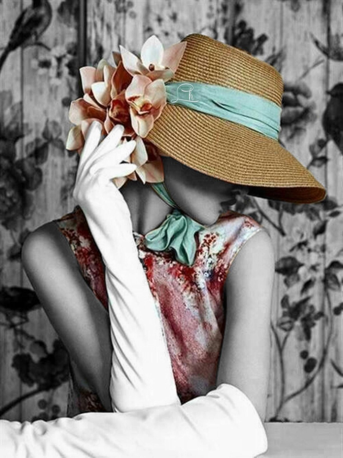 Магдалена Сервин женщины в черных шляпах