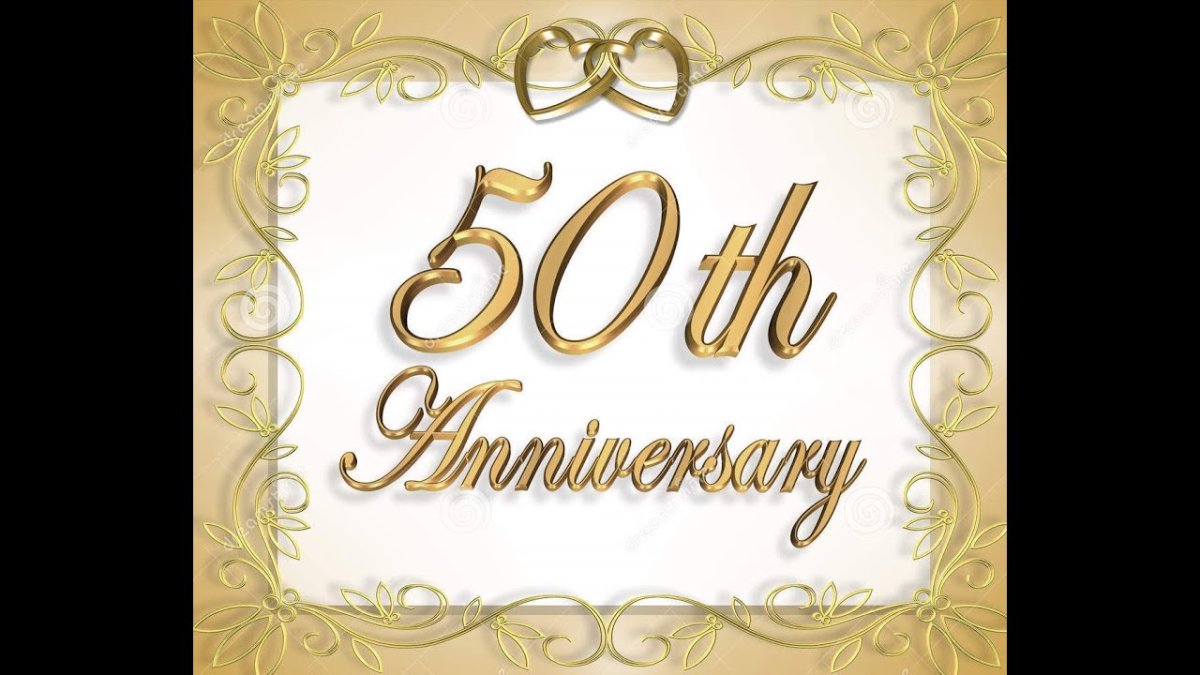 Диплом на золотую свадьбу