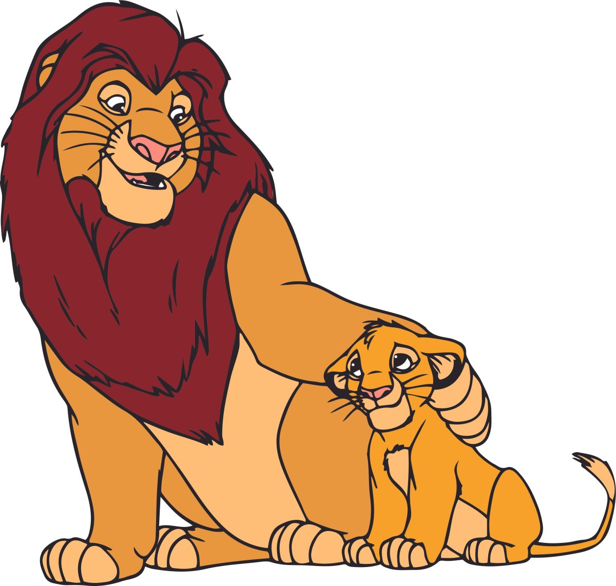 Король Лев Симба Львенок