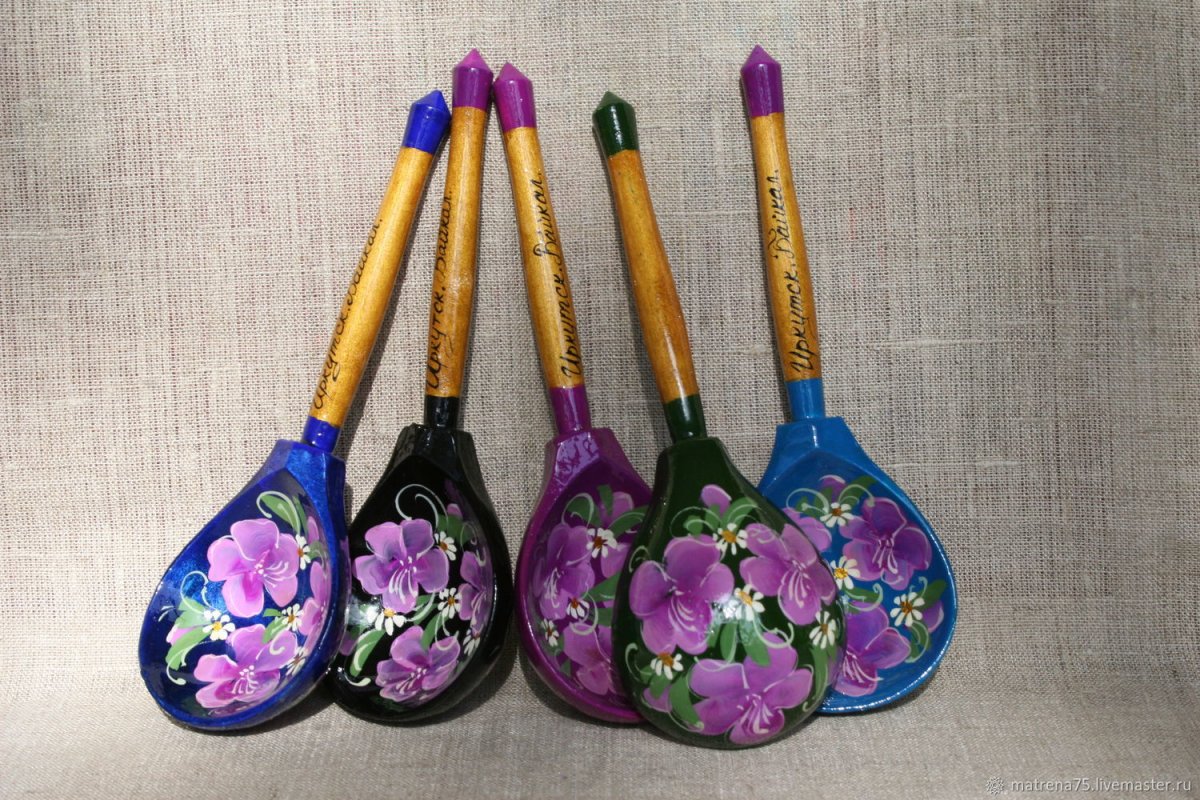 Ложки музыкальный инструмент на прозрачном фоне