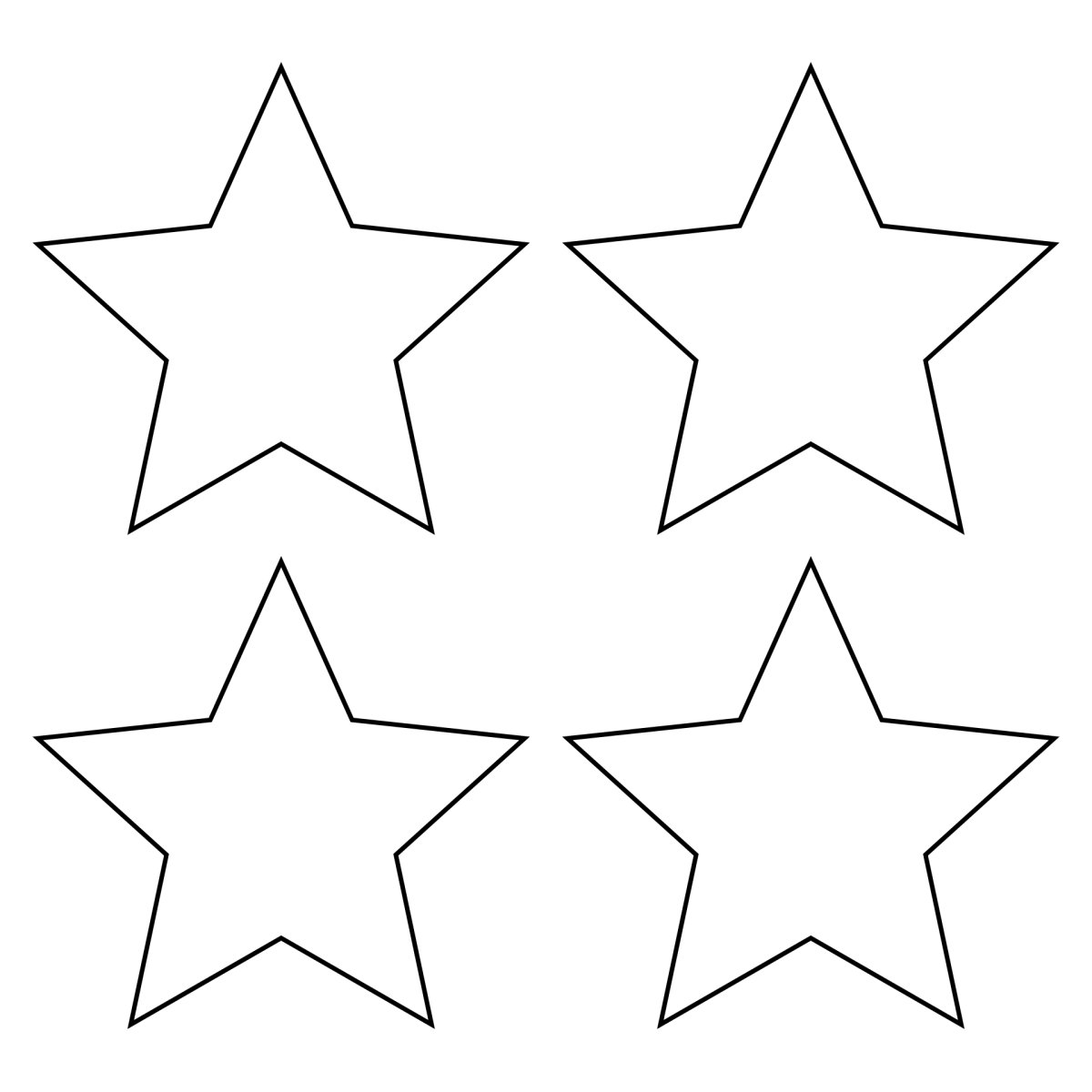 Звезда с голубой окантовкой