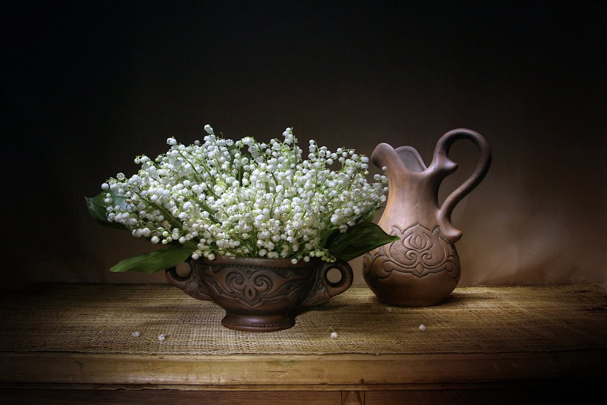 Цветы в вазе