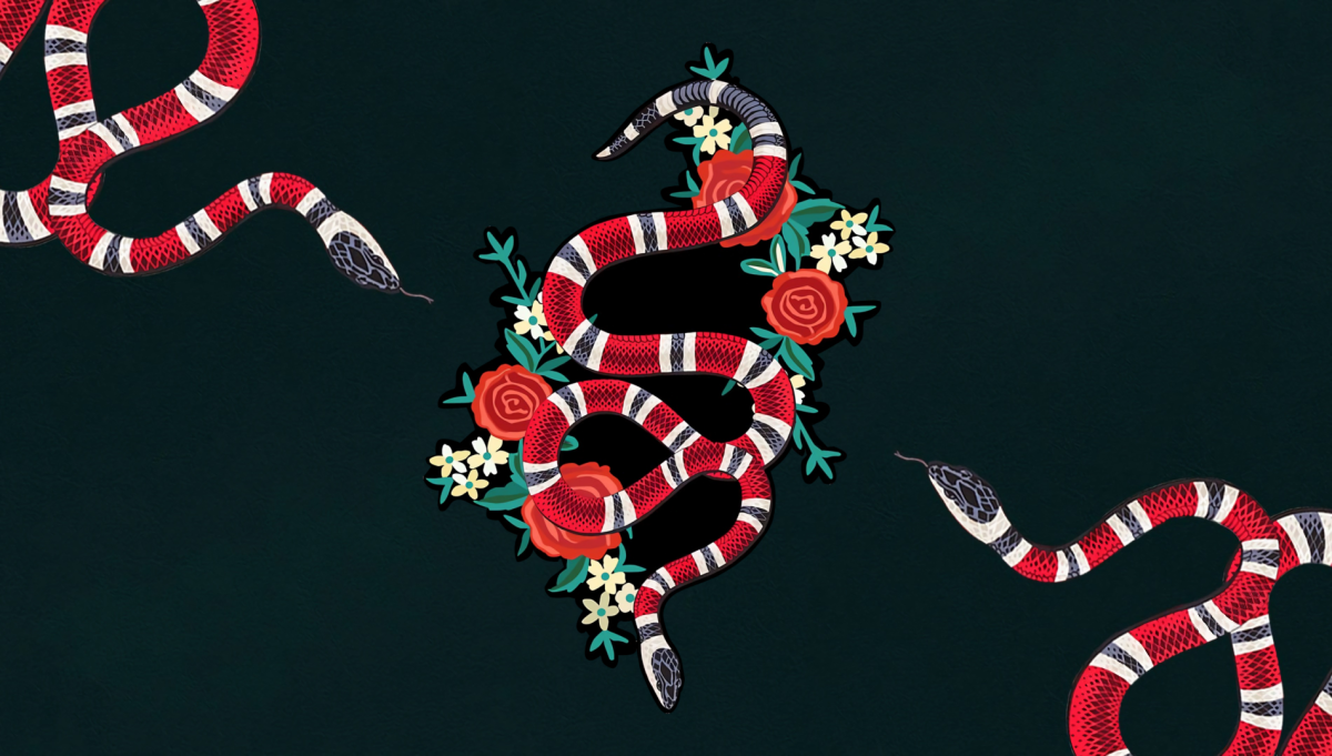 Гуччи логотип змея