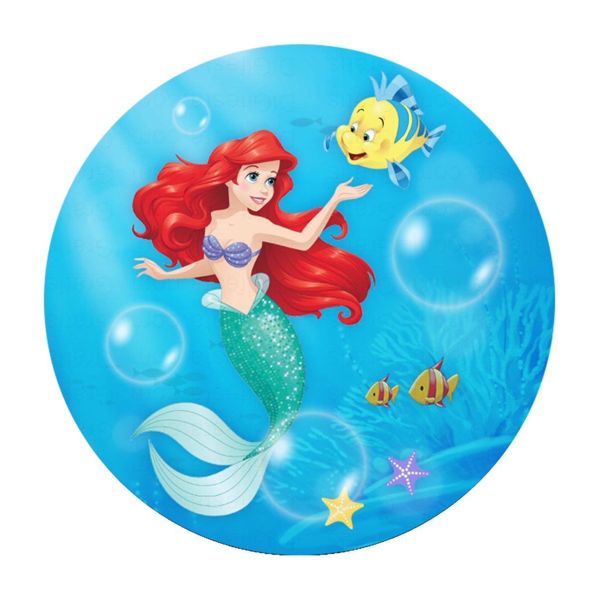 Наклейки тема русалки.Калн