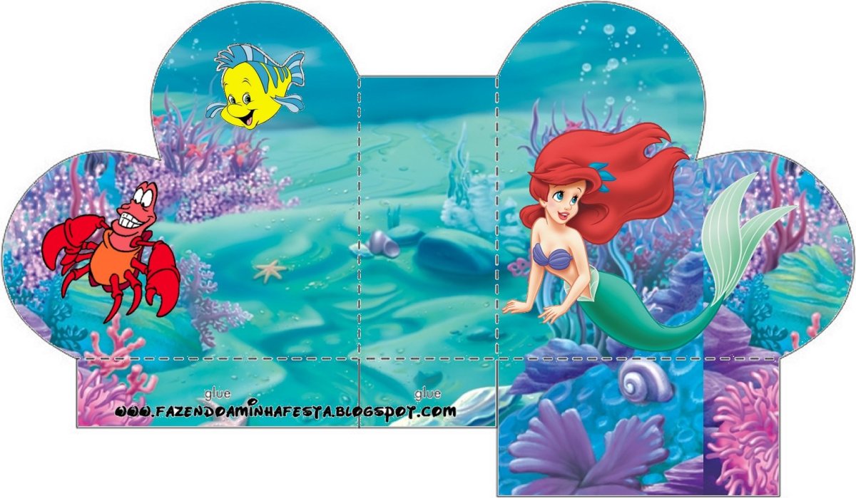 Мяч "Русалка", 10 см