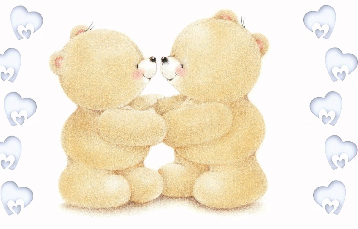 Влюбленные мишки