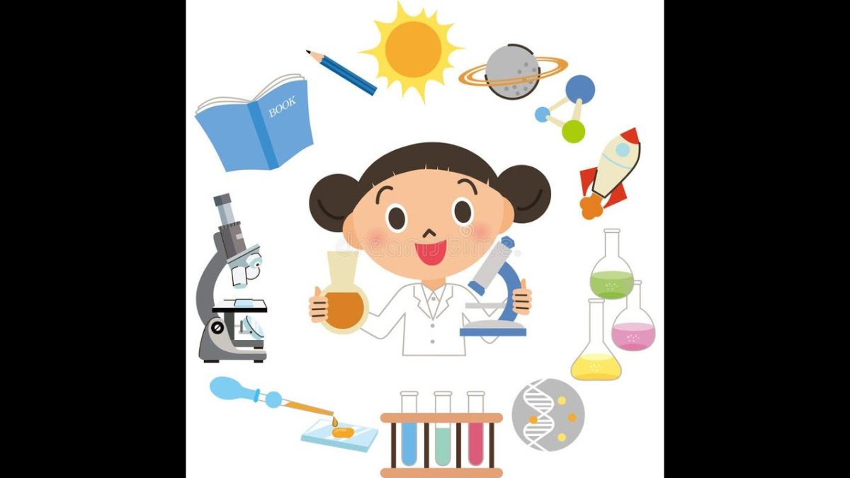 Эксперименты дети вектор