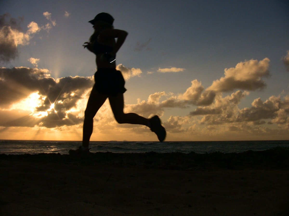 Красивый бег