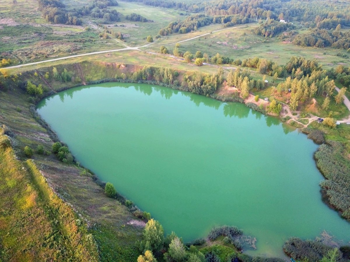 Голубое озеро Смоленск