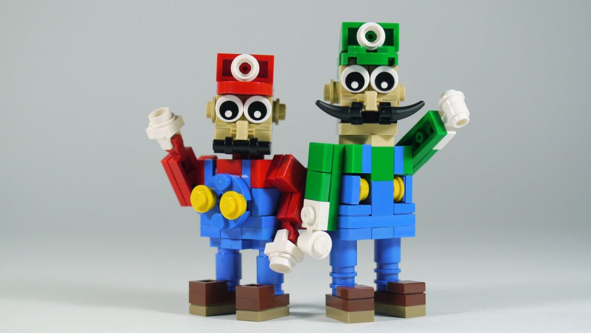 Лего Марио и Луиджи