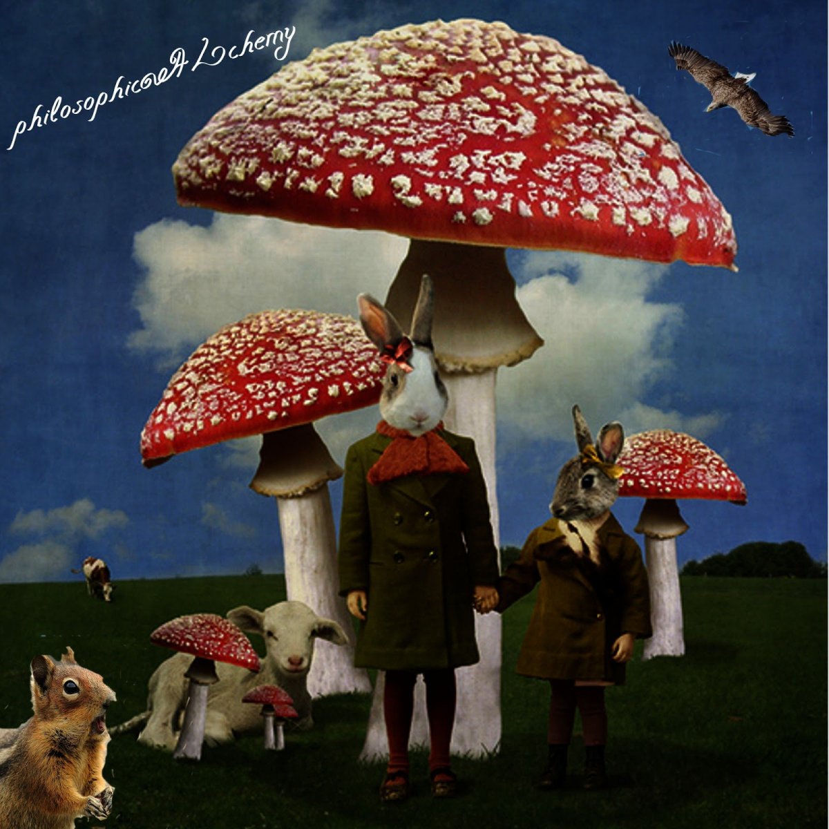 Стилизованный мухомор