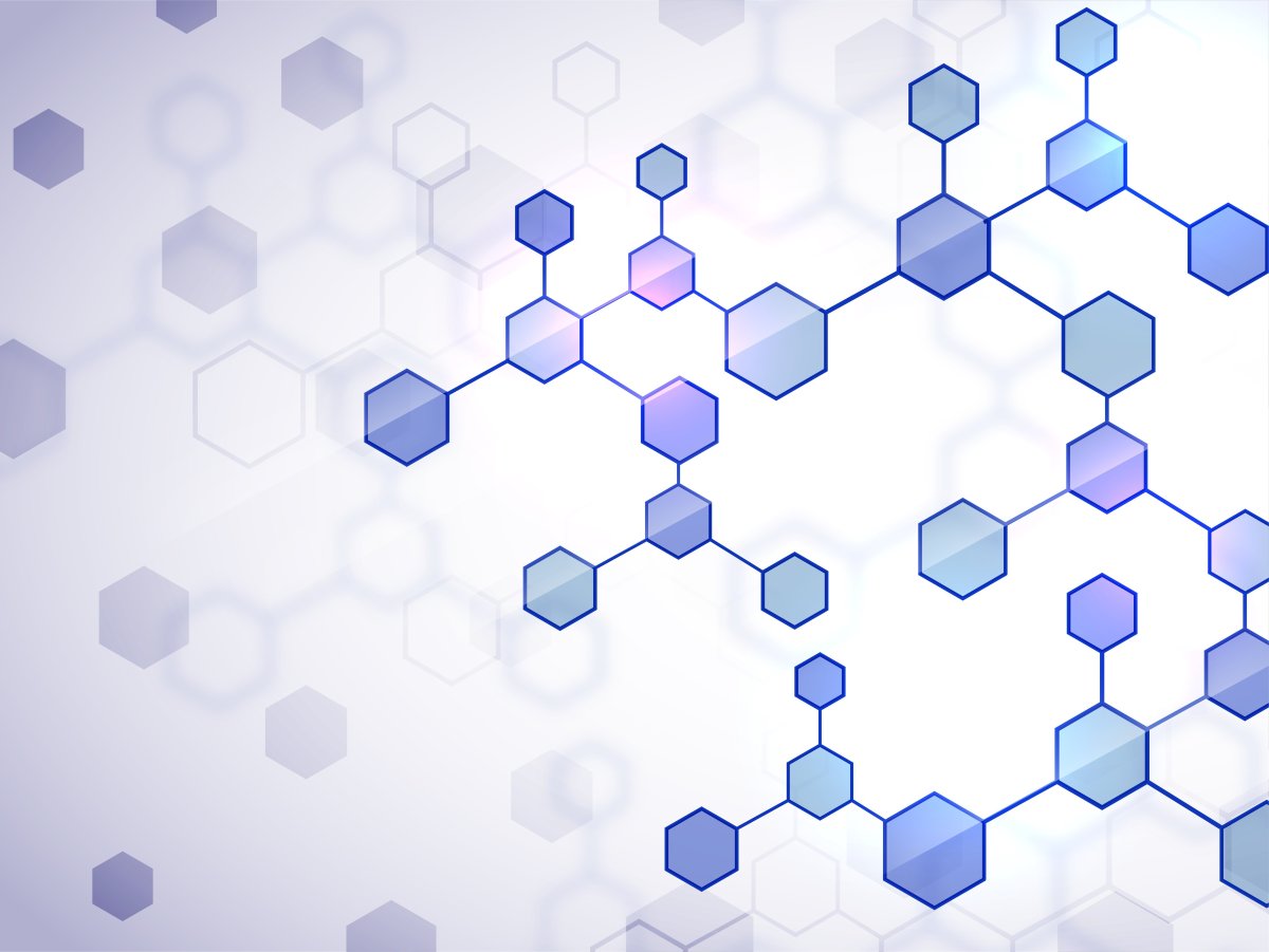 Белый цвет молекулы