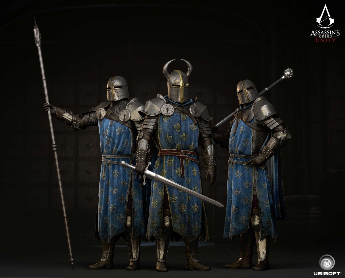 Королевская гвардия фэнтези броня средневековья