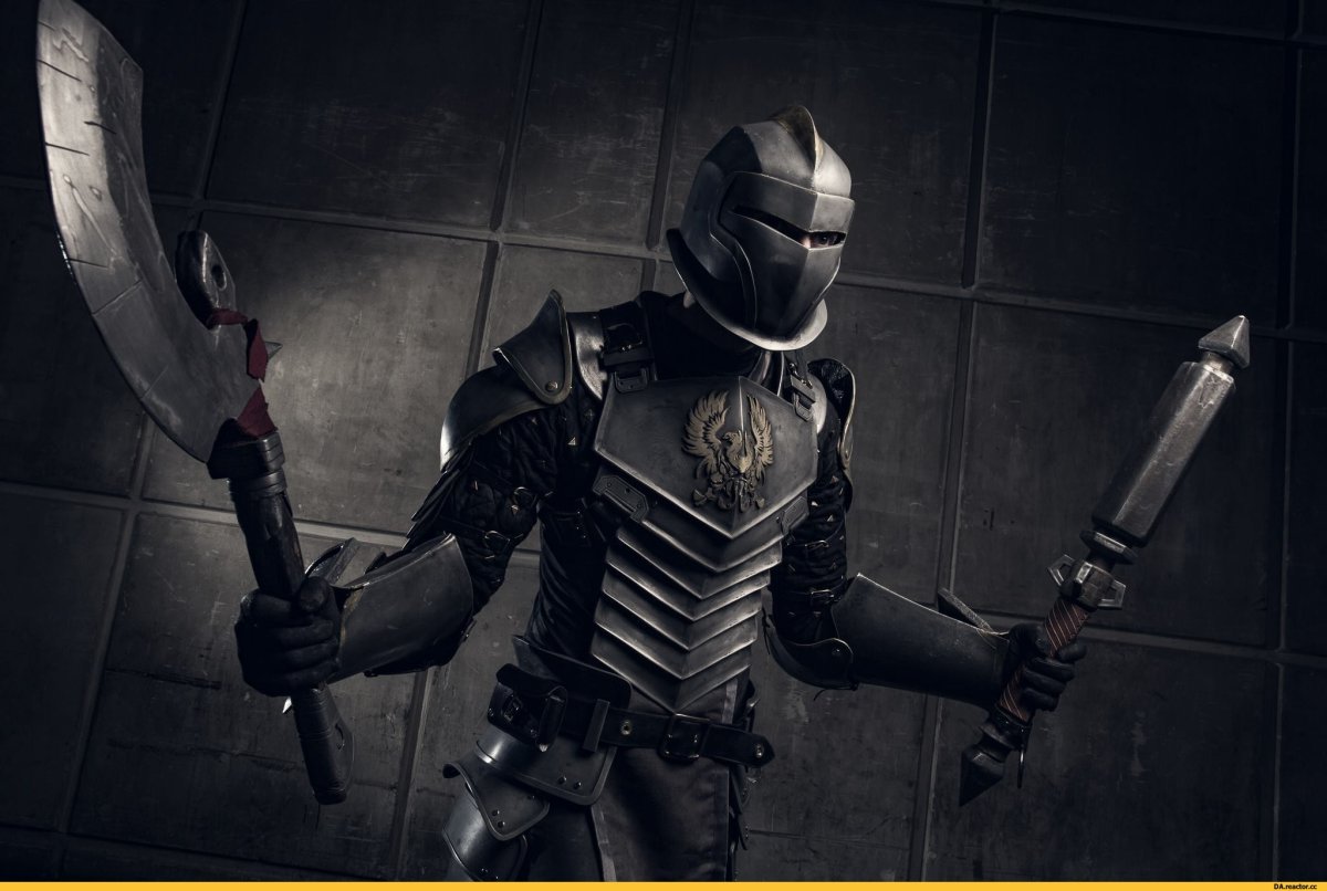 Dragon age серый Страж косплей