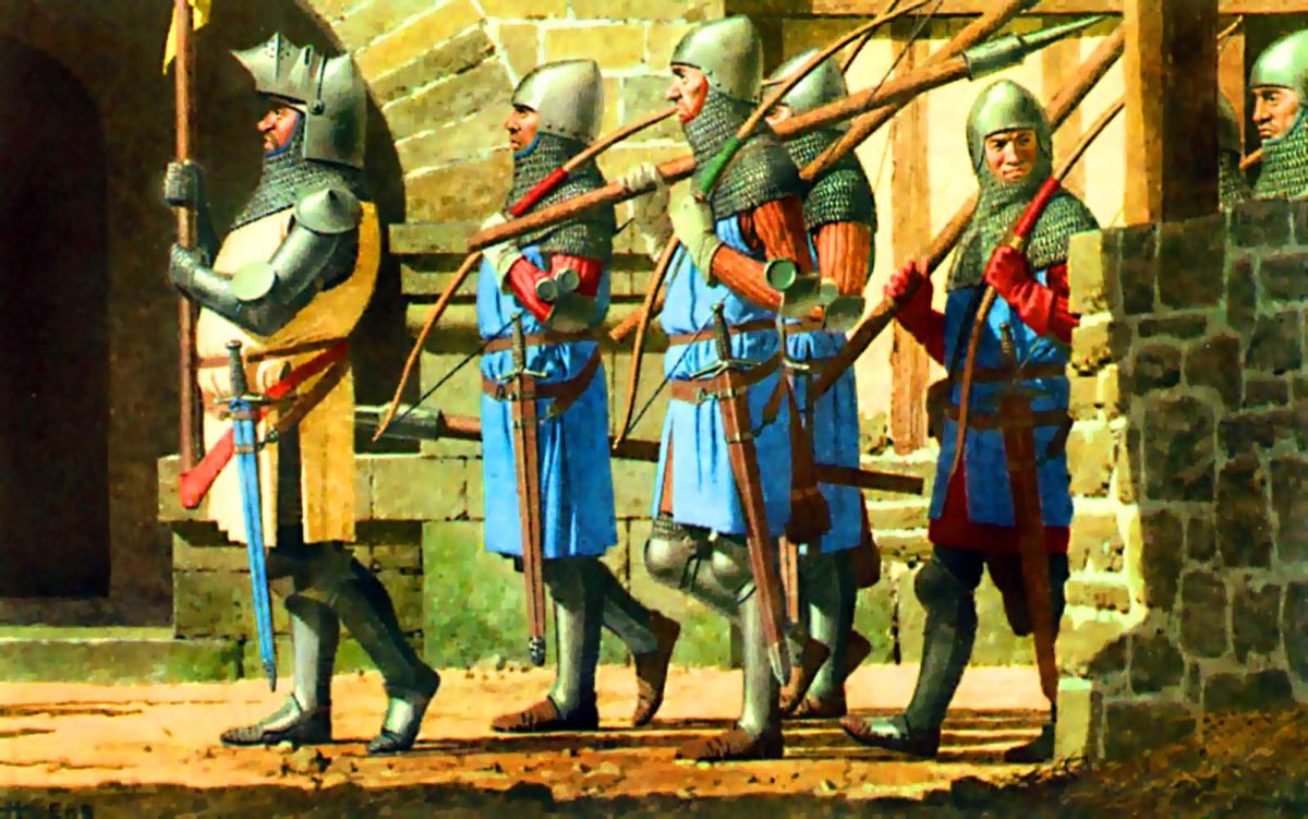 Армия 14 века средние века