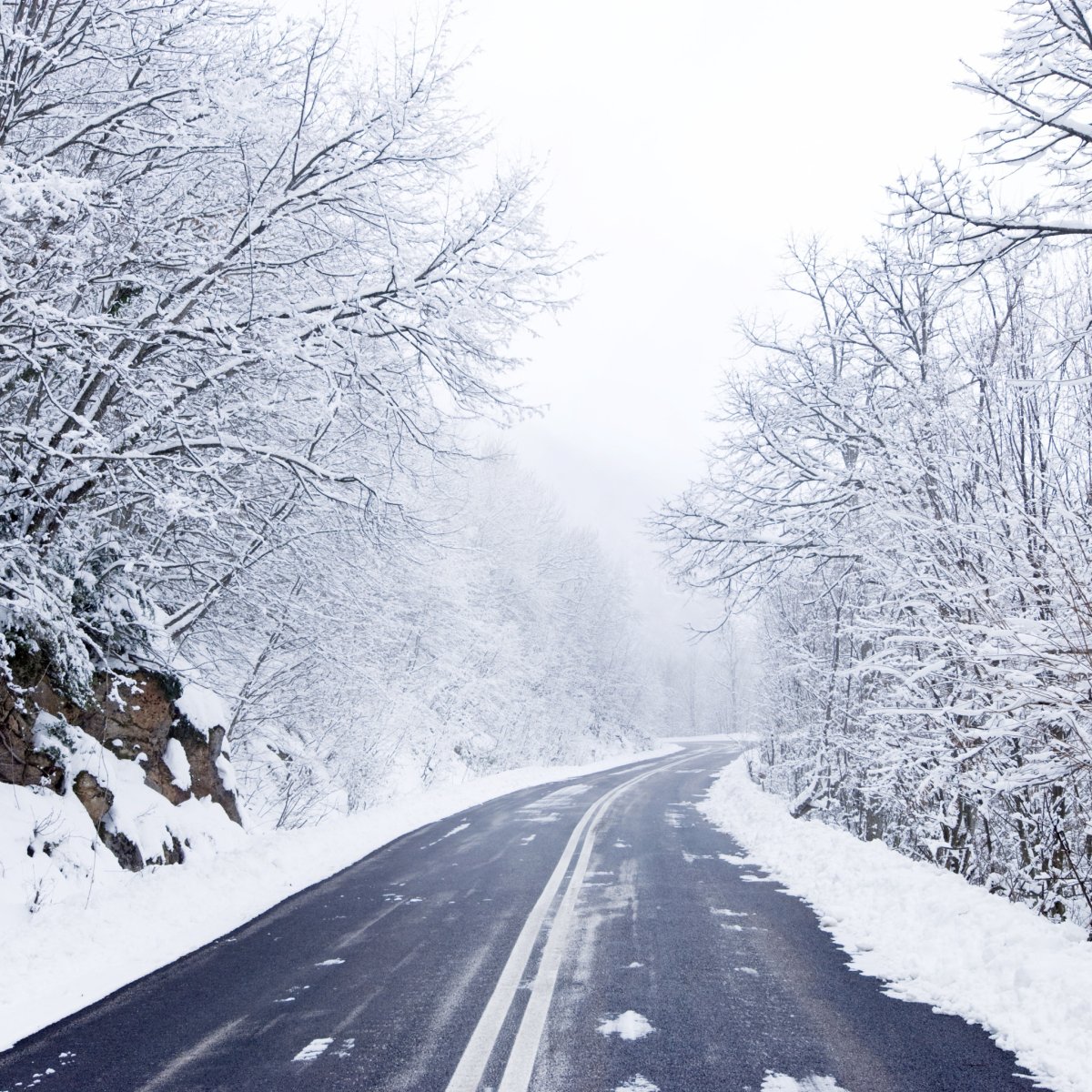 Зима Мороз дорога