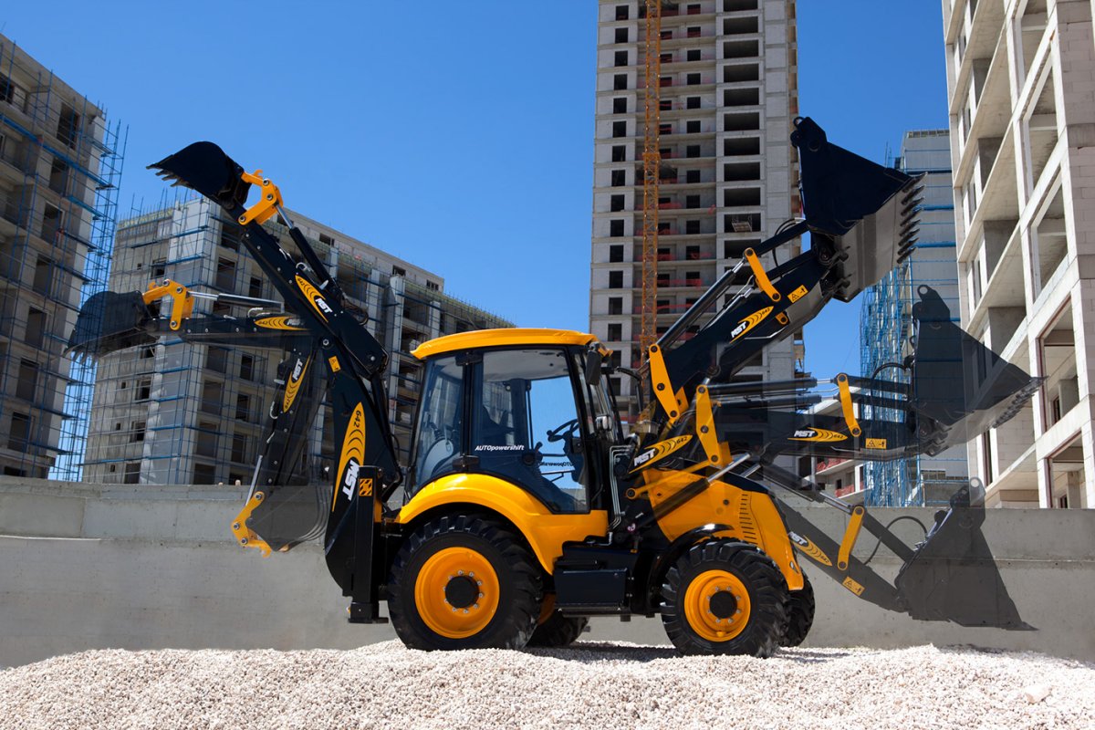 МСТ 642 экскаватор погрузчик