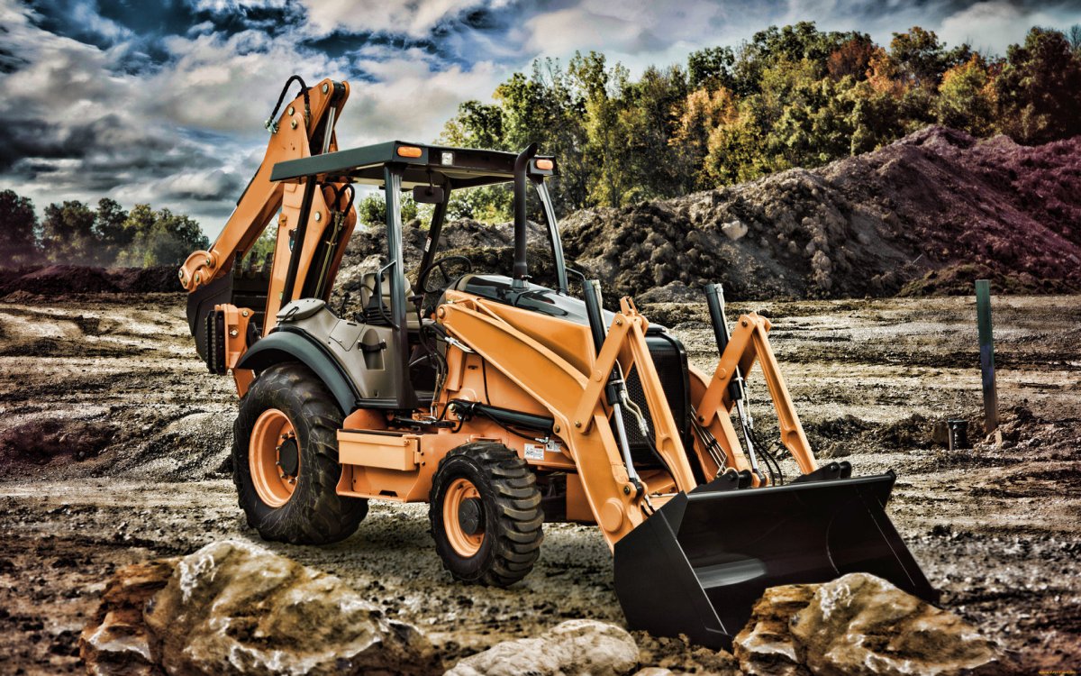 Экскаватор-погрузчик Case 580