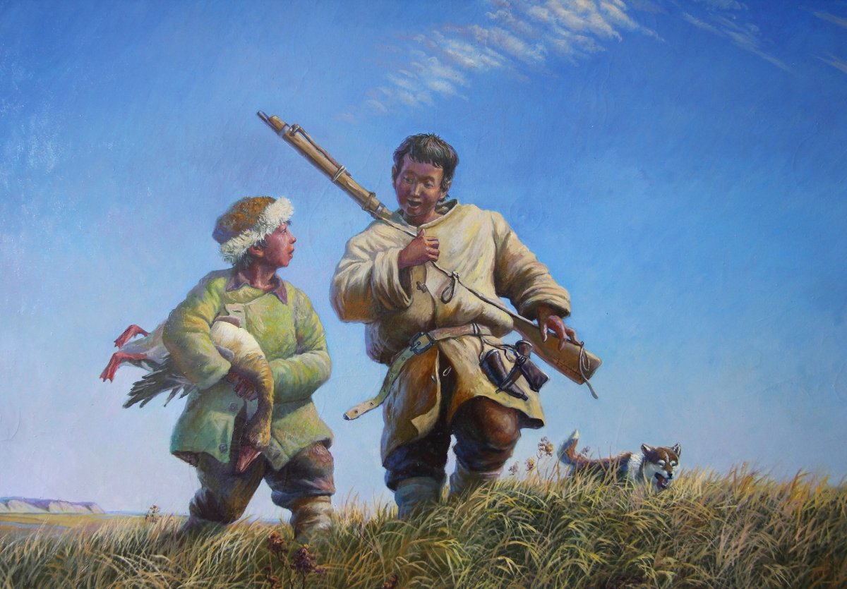 Художник Якутия Иннокентий Корякин