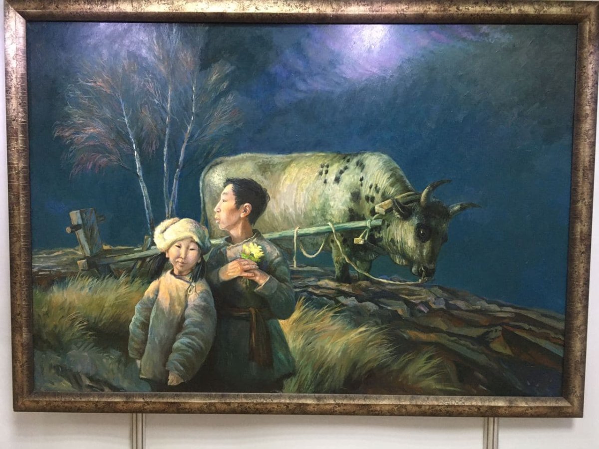 Живопись художники Иннокентий Корякин Байанай