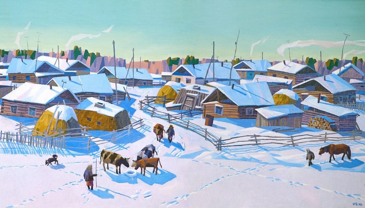 Художники Якутии Андрей Чикачев картины