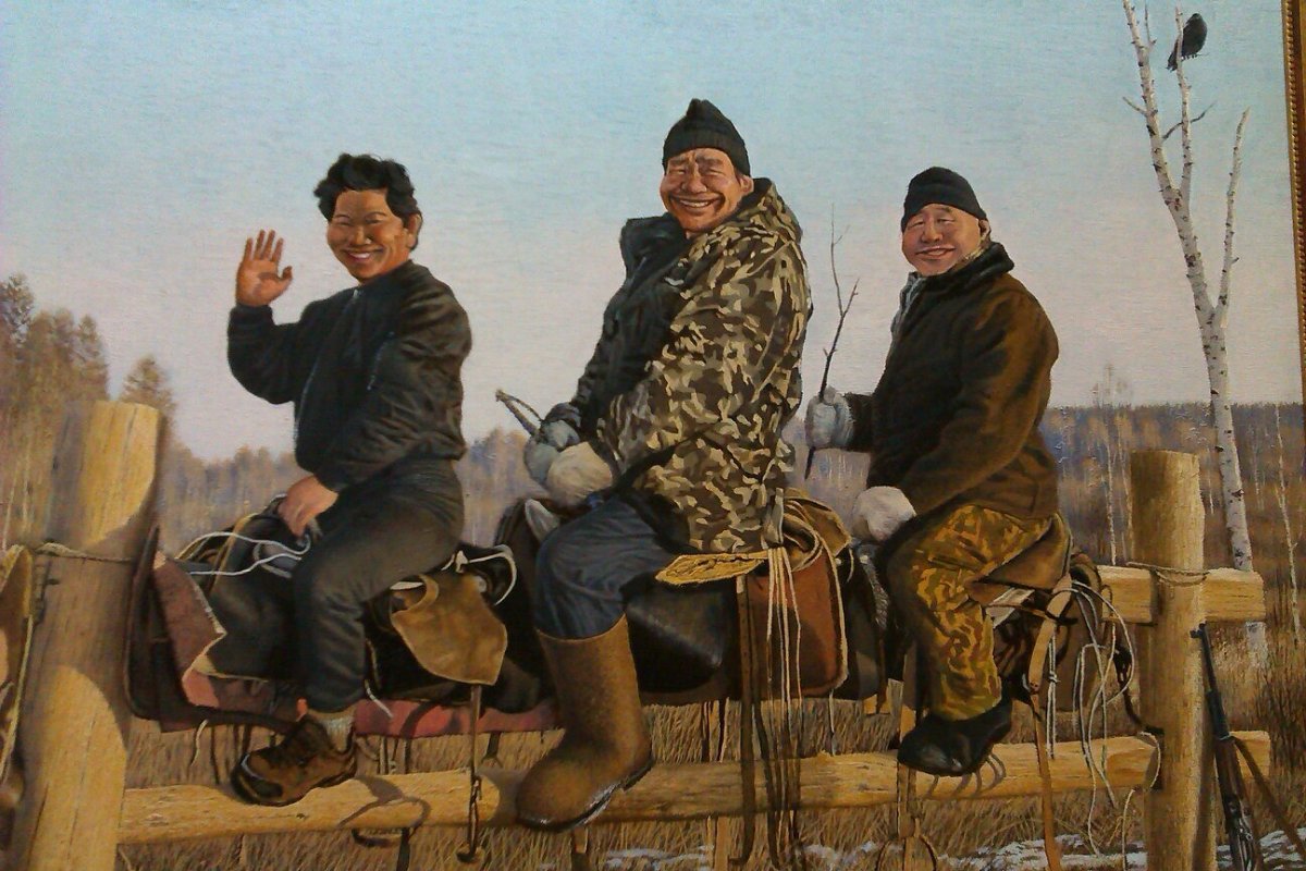 Якутский художник Чикачев