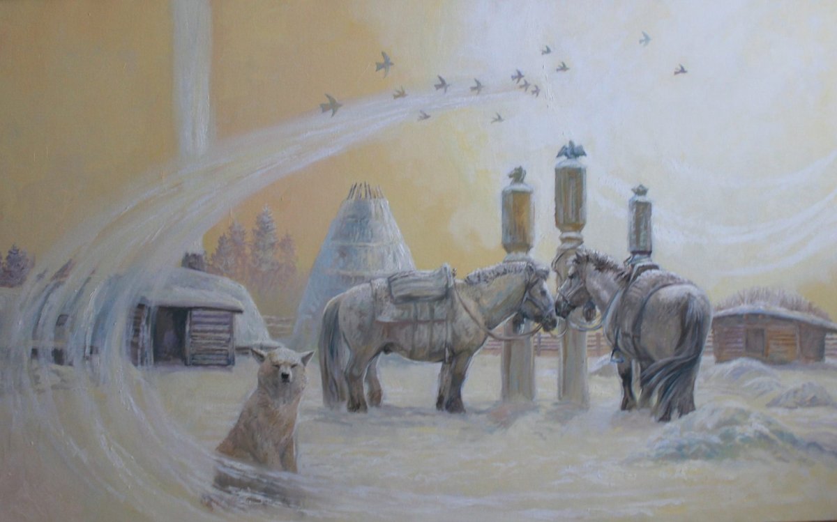 Художник Иннокентий Иннокентьевич Корякин