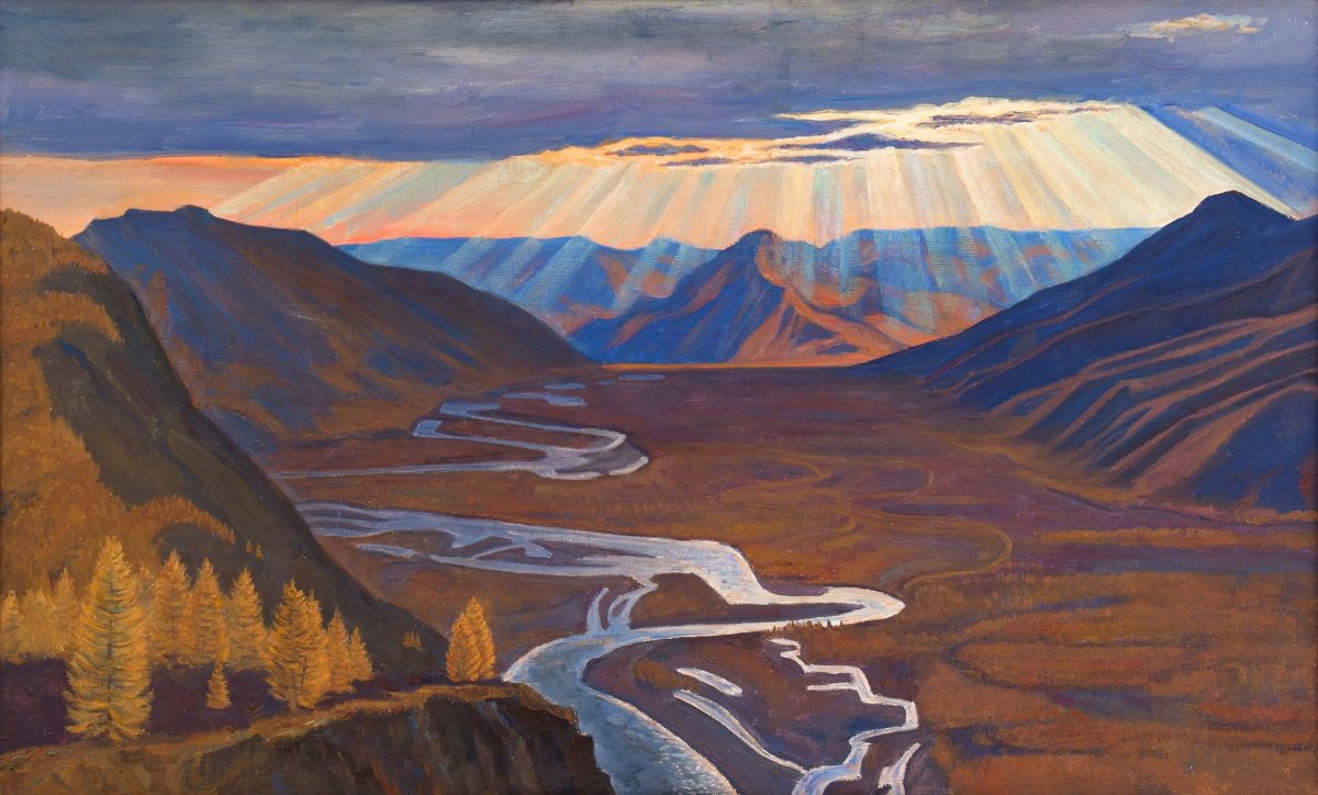 Якутский художник Семен Луканси