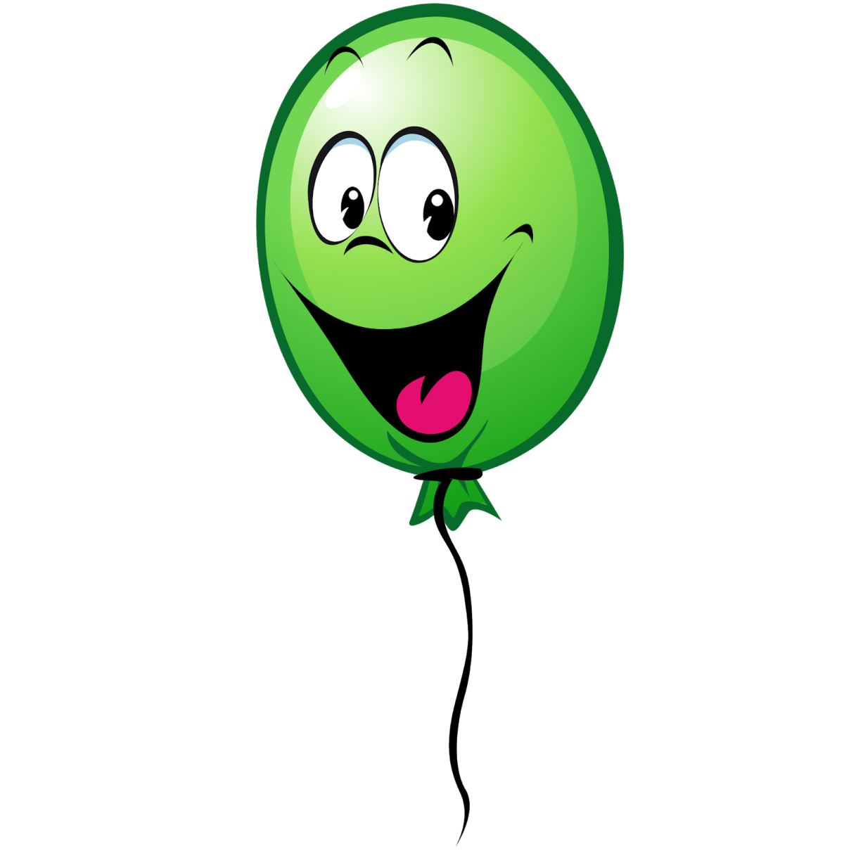 Мультяшные дети с шариками