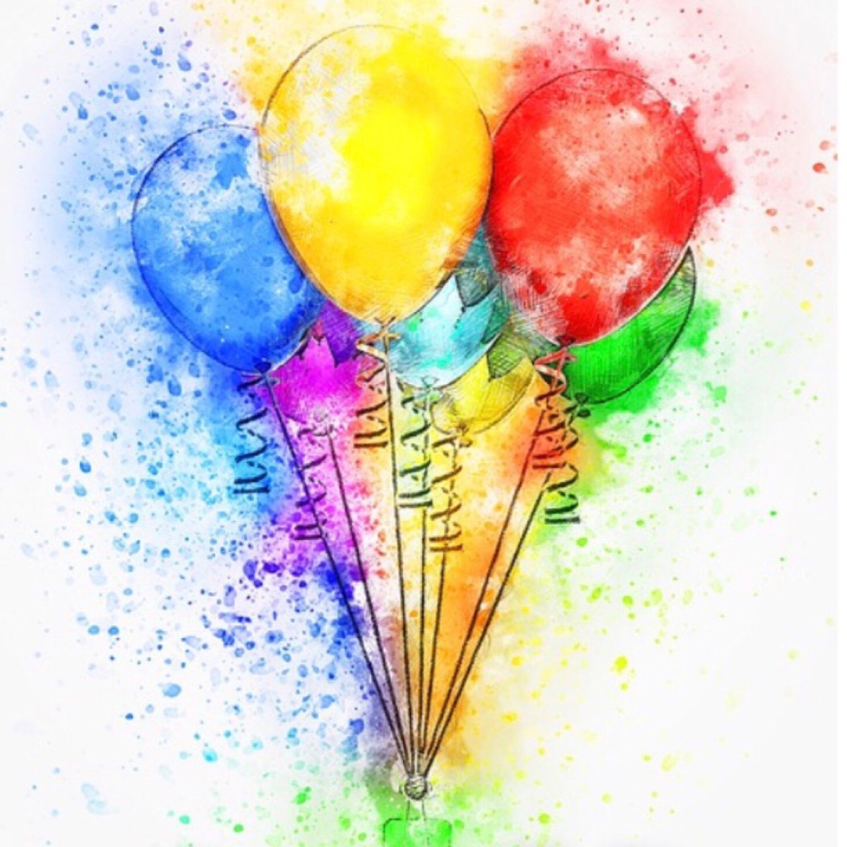 Космонавт с шариками планетами