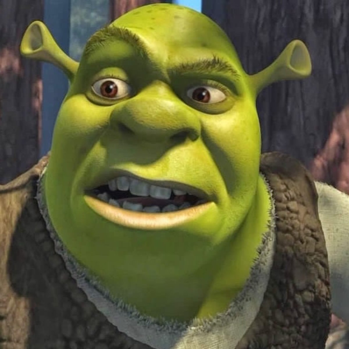 Шрек в образе человека
