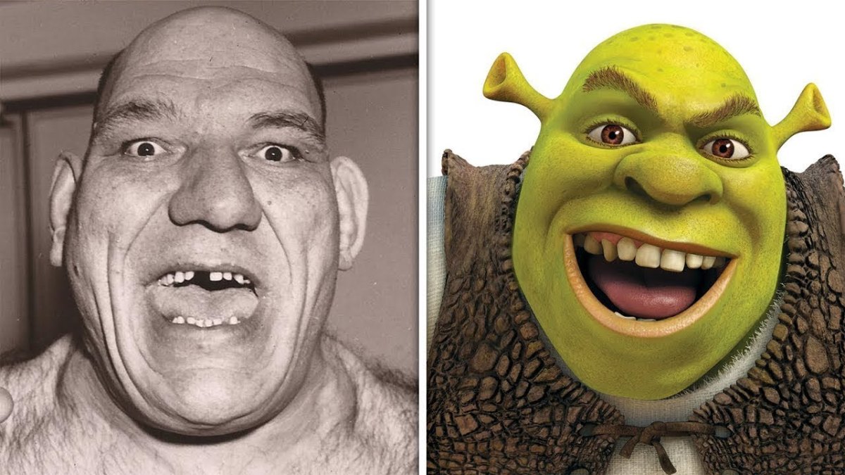 Шрек 2 Фиона Шрек и осел