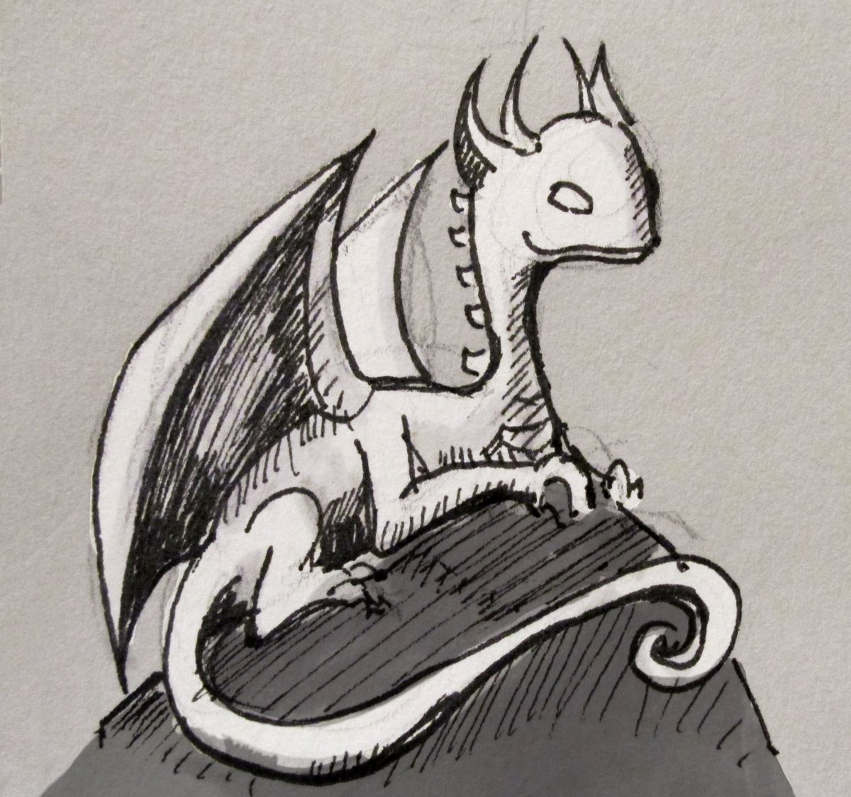 Беззубик карандашом