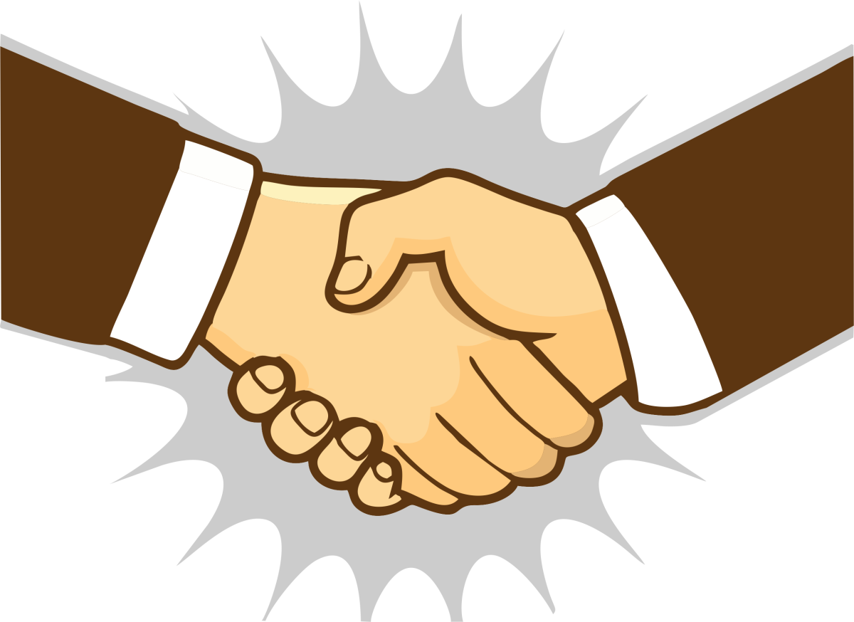 Рукопожатие вектор