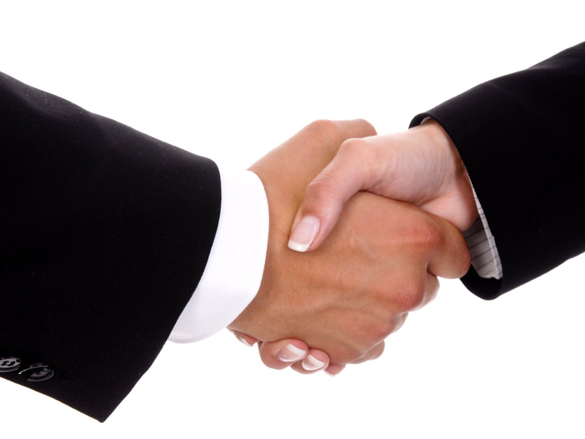 Женское рукопожатие