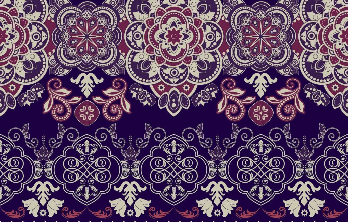 Дагестанский орнамент паттерн