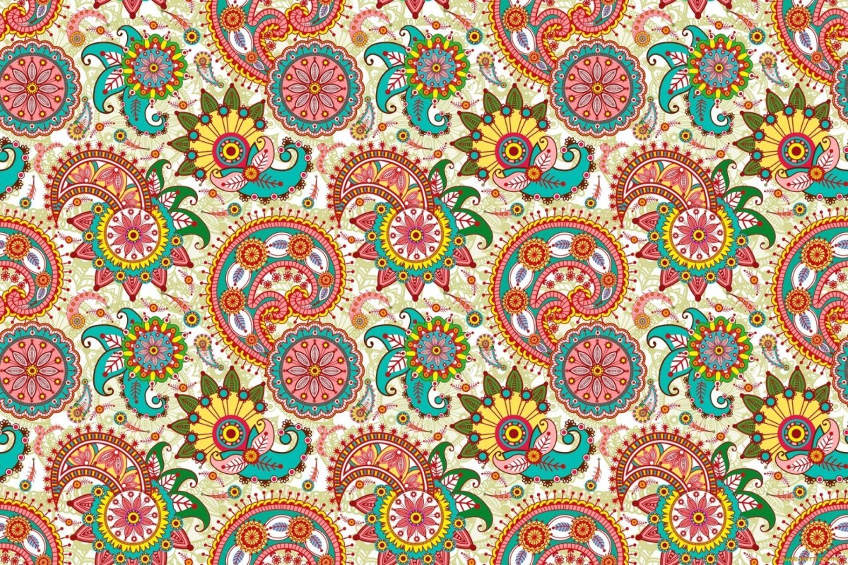 Восточный орнамент вектор паттерн