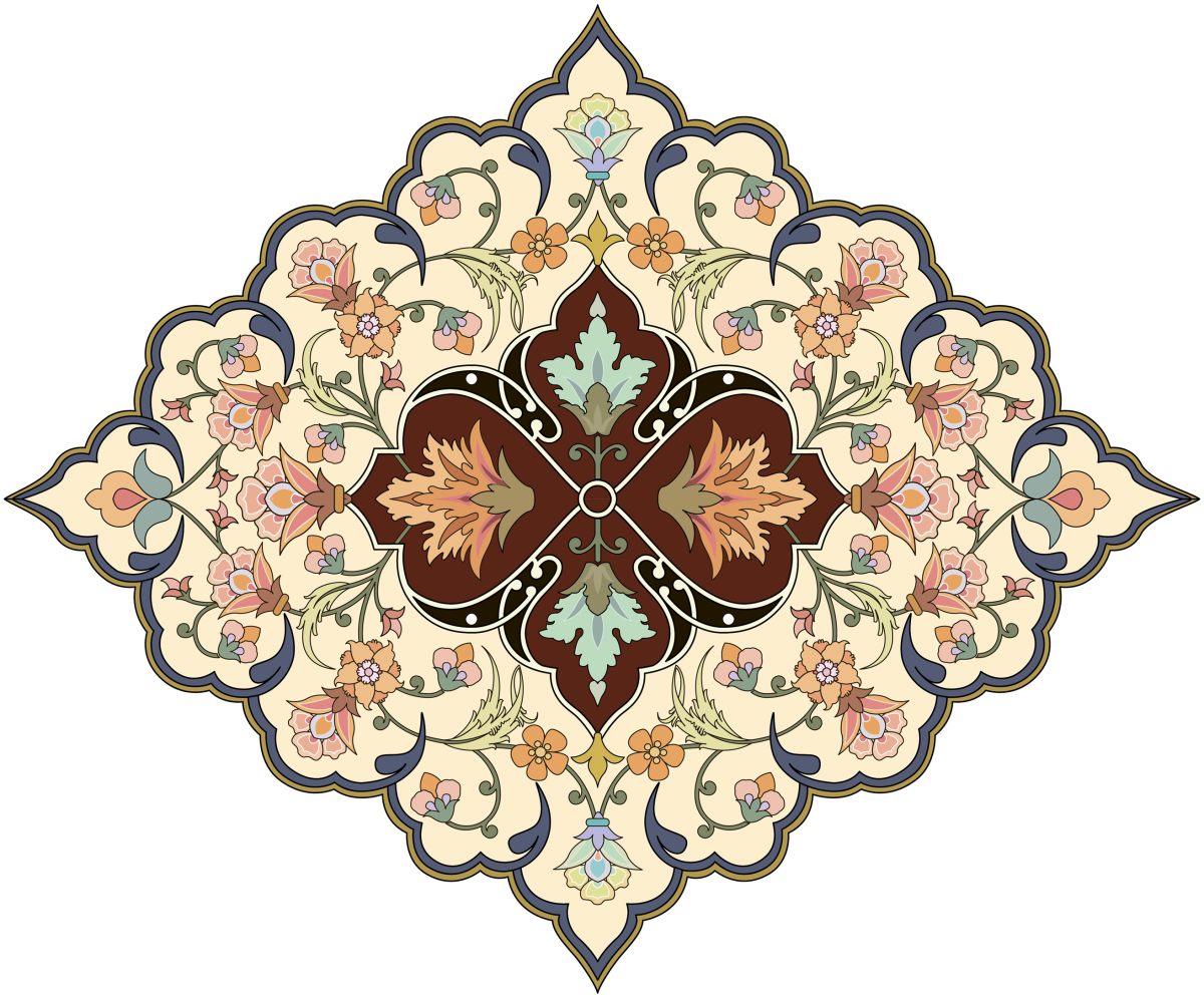 Орнамент арабского Востока Арабеска