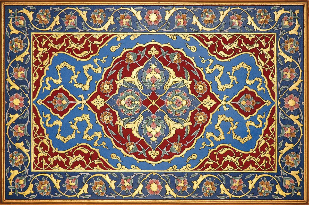 Орнаменты восточных ковров