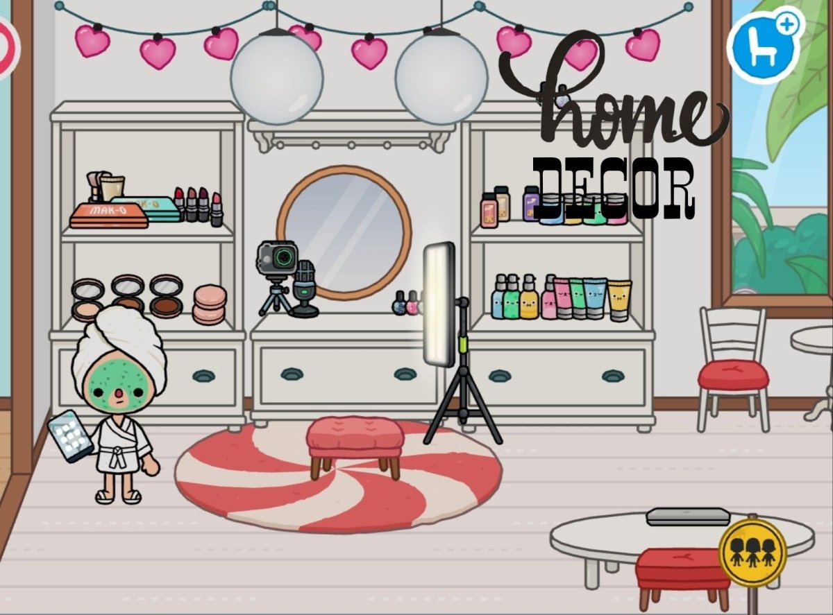 Toca Life World комнаты