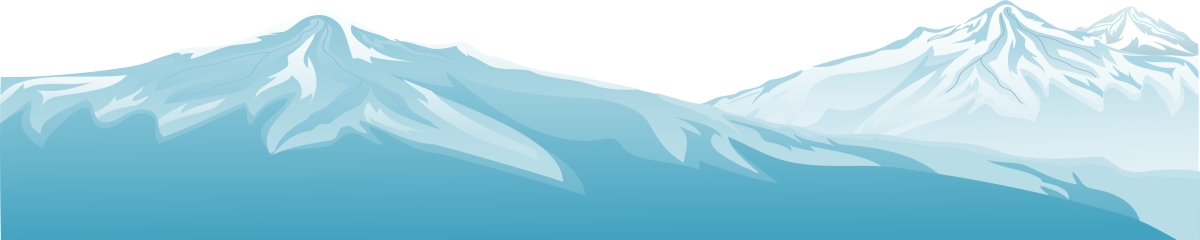 Векторная гора на прозрачном фоне