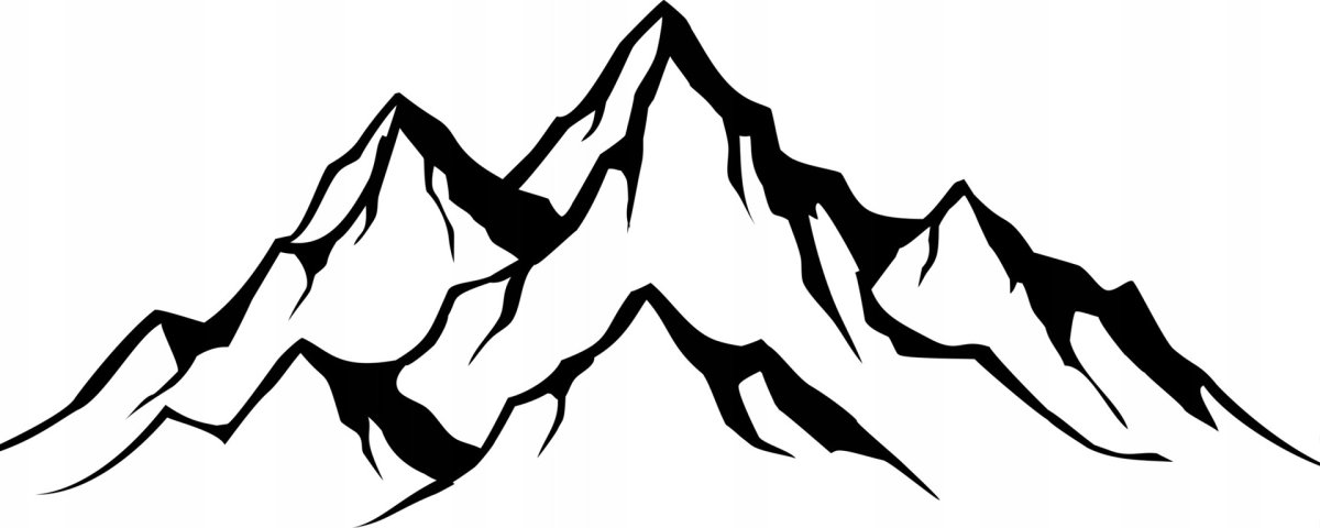 Силуэт гор