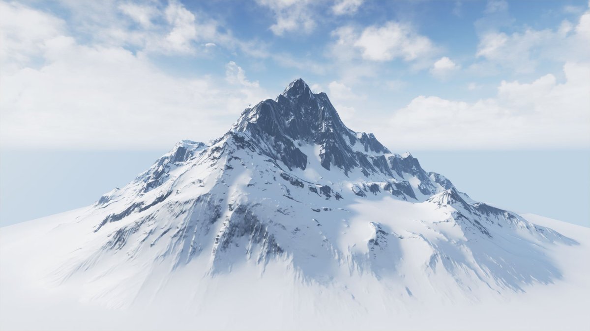 Снежные горы