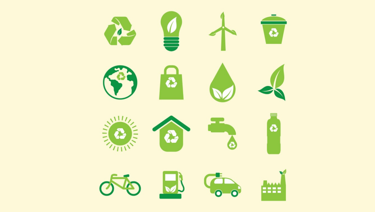 Эмблема для экологического движения в своей школе