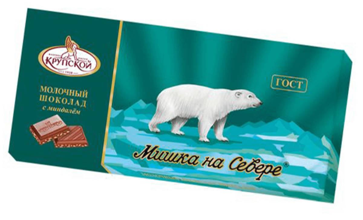 Конфеты мишка косолапый красный октябрь