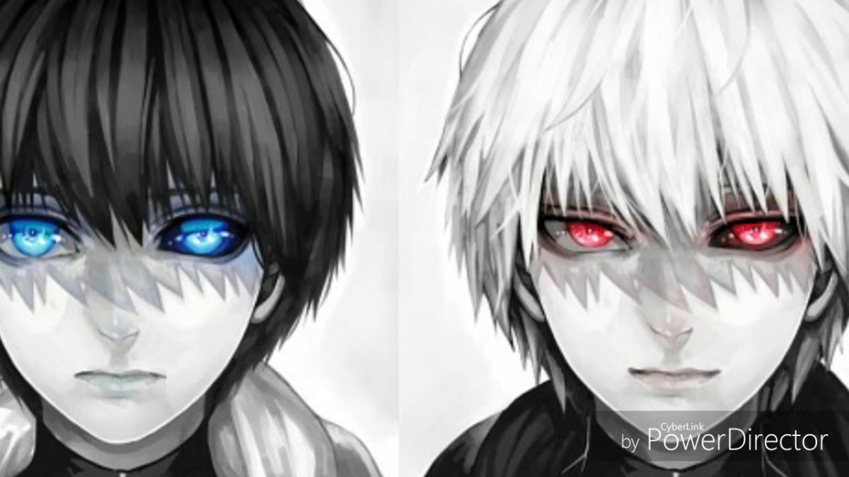 Аниме пацан Канеки