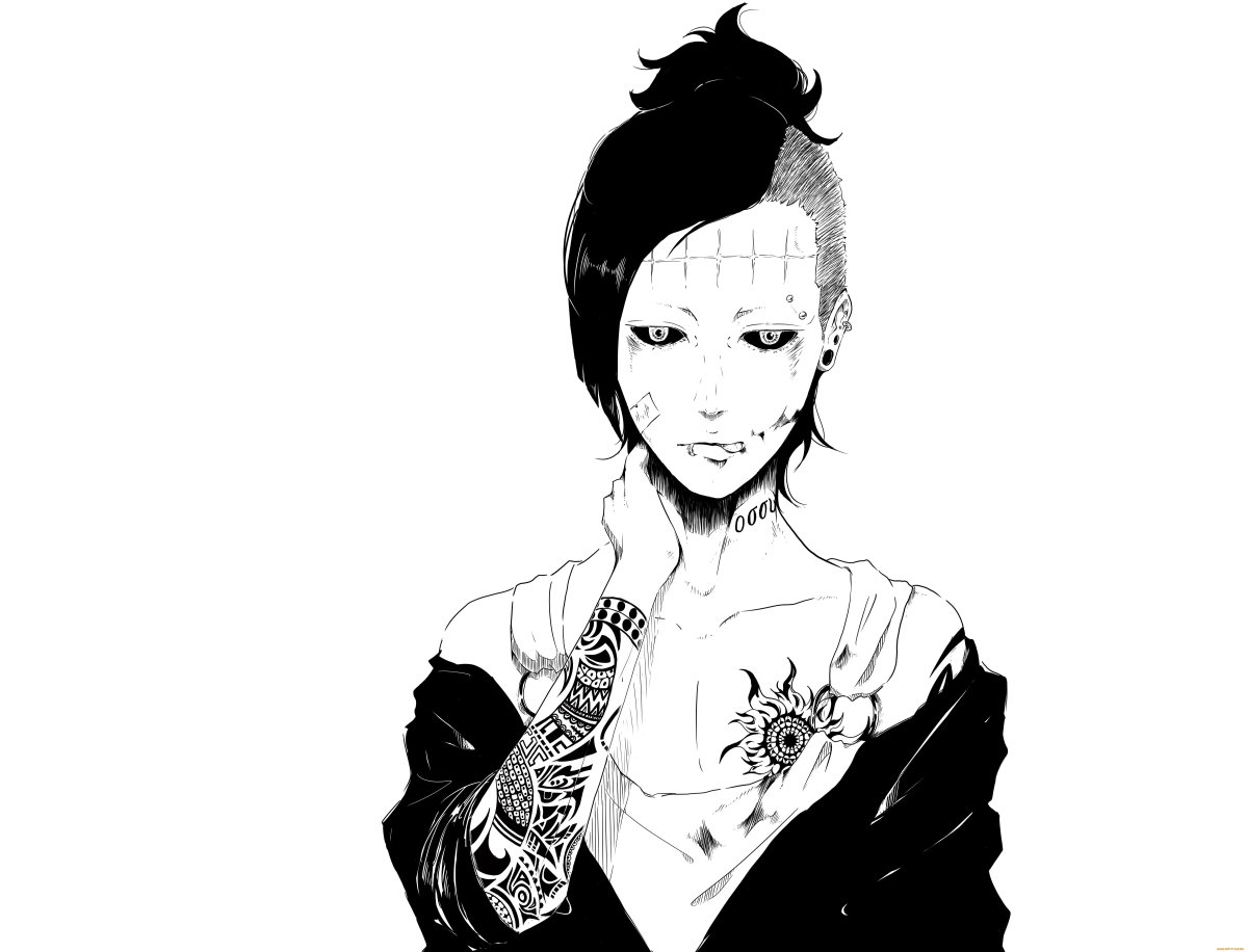 Ута Токийский гуль Манга