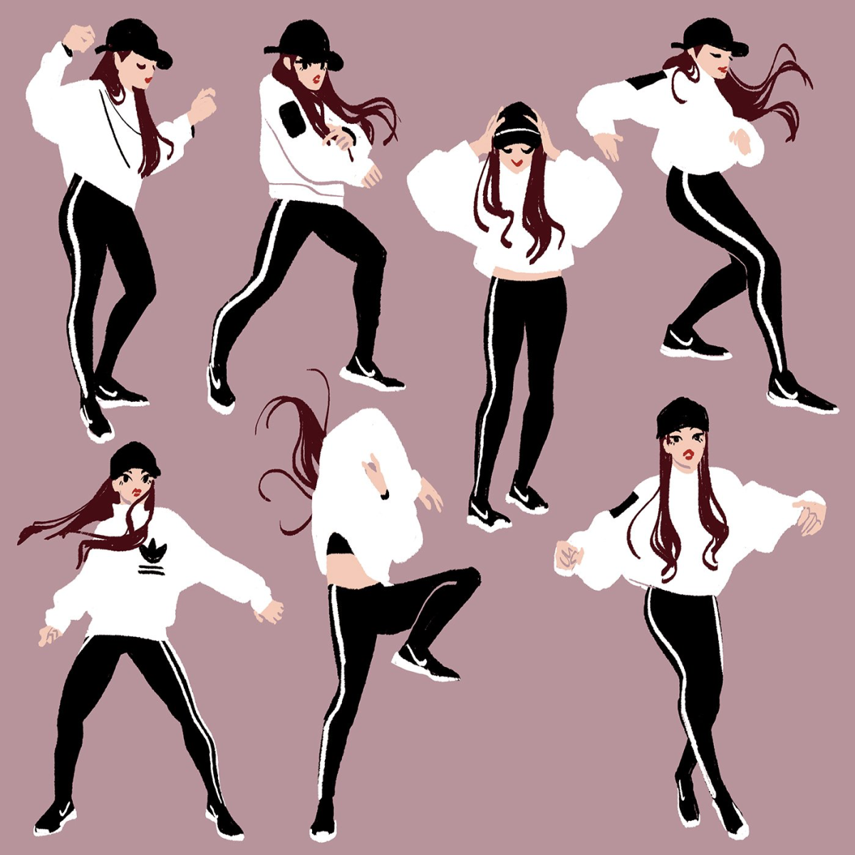 Движения для танца