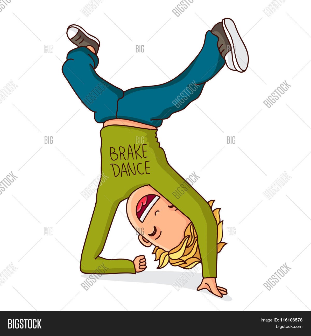 Брейк данс иллюстрации